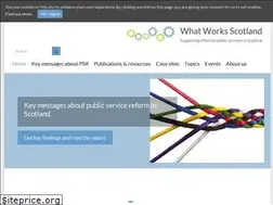 Sites similar to whatworksscotland.ac.uk