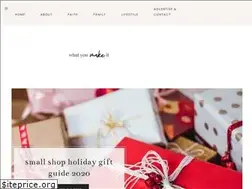 Sites similar to whatyoumakeitblog.com
