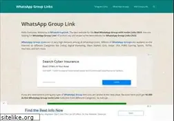 Sites similar to whatzgrouplink.com