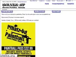Sites similar to whatzuppaintball.com
