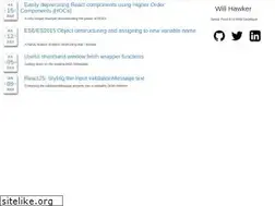 Sites similar to whawker.github.io