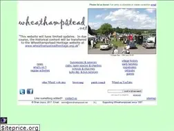 Sites similar to wheathampstead.net