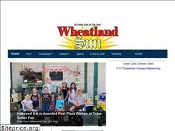 Sites similar to wheatlandsun.com
