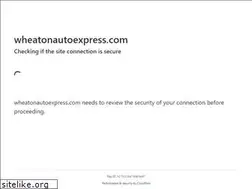 Sites similar to wheatonautoexpress.com
