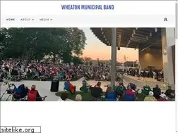 Sites similar to wheatonmunicipalband.org