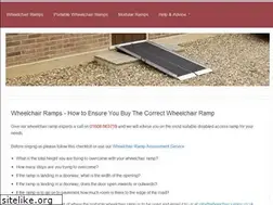 Sites similar to wheelchair-ramps.co.uk