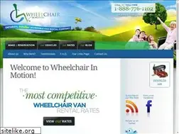 Sites similar to wheelchairinmotion.com