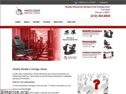 Sites similar to wheelchairrentalpros.com