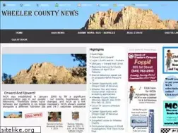 Sites similar to wheelercountynews.com