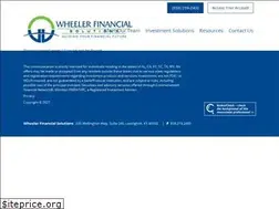 Sites similar to wheelerfinancial.net