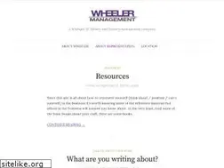 Sites similar to wheelermgmt.com