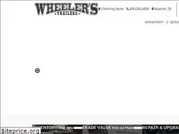 Sites similar to wheelerstrailers.com