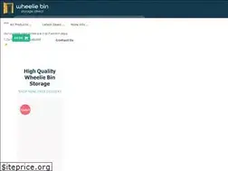 Sites similar to wheeliebinstoragedirect.co.uk