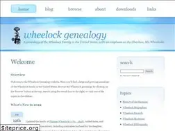 Sites similar to wheelockgenealogy.com