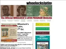 Sites similar to wheelockslatin.com
