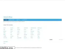 Sites similar to wheeloffset.net