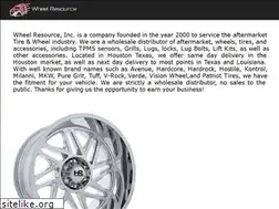 Sites similar to wheelresource.com