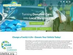 Sites similar to wheels4hope.org