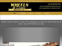 Sites similar to wheelsanddealsnc.com