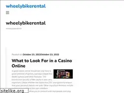 Sites similar to wheelybikerental.com