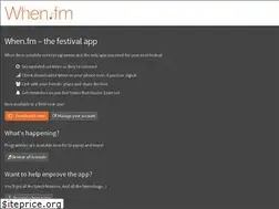 Sites similar to when.fm