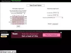 Sites similar to when2meet.com