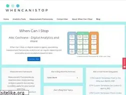 Sites similar to whencanistop.com