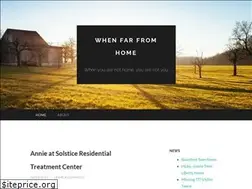 Sites similar to whenfarfromhome.wordpress.com
