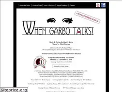 Sites similar to whengarbotalks.com