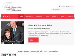 Sites similar to whengeorgiasmiled.org