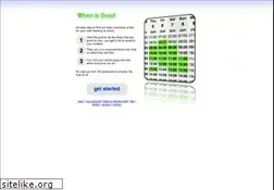 Sites similar to whenisgood.net
