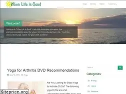 Sites similar to whenlifeisgood.com