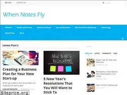 Sites similar to whennotesfly.com