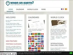 Sites similar to whenonearth.com