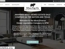 Sites similar to whenpigsflyestatesales.com