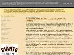 Sites similar to whenthegiantscometotown.blogspot.com