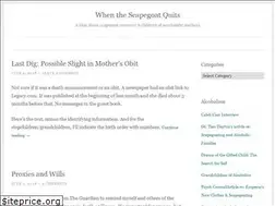 Sites similar to whenthescapegoatquits.wordpress.com
