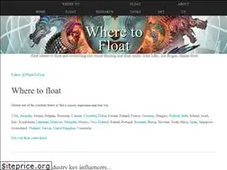 Sites similar to where-to-float.com