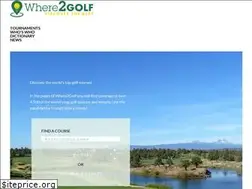 Sites similar to where2golf.com