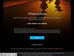 Sites similar to where2ride.com