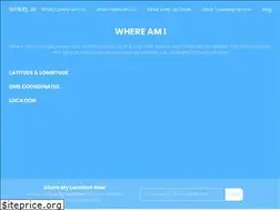 Sites similar to whereaminow.co