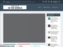 Sites similar to whereandwhatintheworld.com