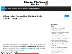 Sites similar to wherecanibuystampsnearme.com