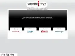 Sites similar to whereilive.com.au