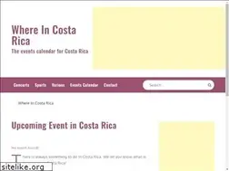 Sites similar to whereincostarica.com