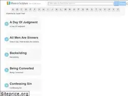 Sites similar to whereinscripture.com