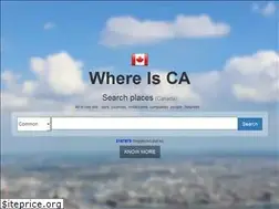 Sites similar to whereisca.com