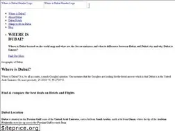 Sites similar to whereisdubai.com