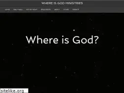 Sites similar to whereisgod.net