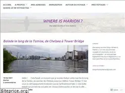 Sites similar to whereismarion.com
